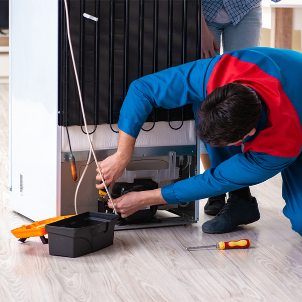 how much do you charge for refrigerator repair services in Six Lakes Michigan